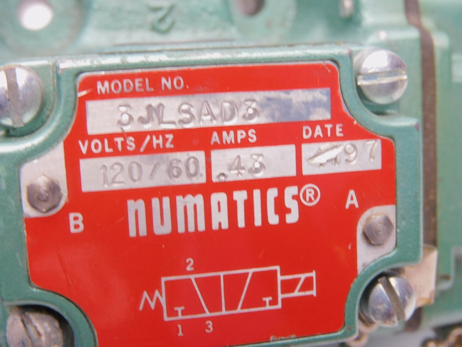 NUMATICS 3JLSAD3 120V .43A NSNP