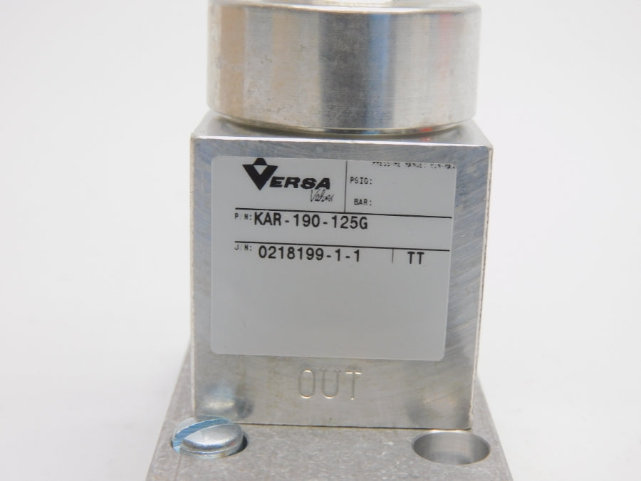 VERSA VALVES KAR-190-125G NSMP