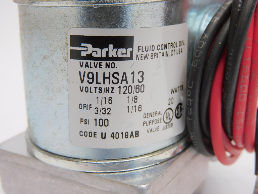 PARKER V9LHSA13 120V 100PSI 1/16" NSNP