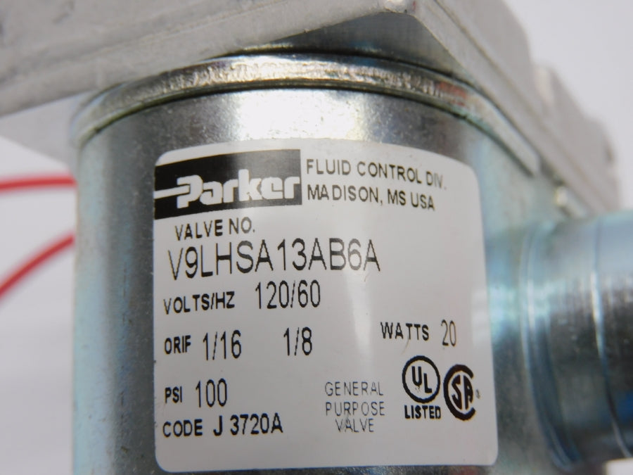 PARKER V9LHSA13AB6A 120V 100PSI 1/16" NSNP
