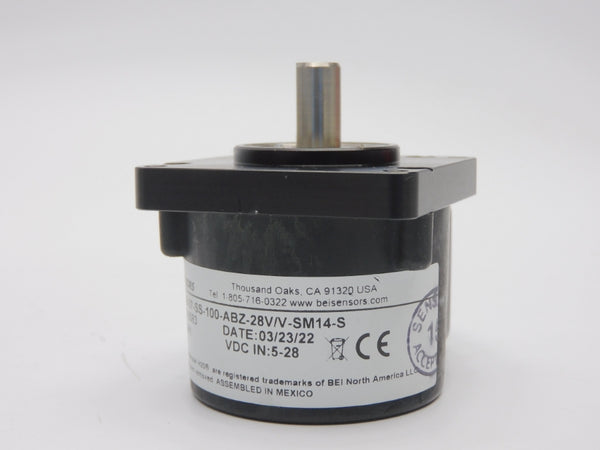 BEI H20DB-37-SS-100-ABZ-28V/V-SM14-S 01039-2583 5-28VDC NSNP