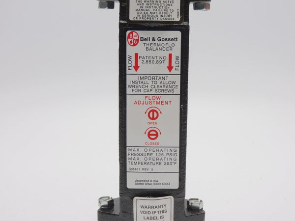 BELL&GOSSETT 127002 TB-1" 125PSI NSMP