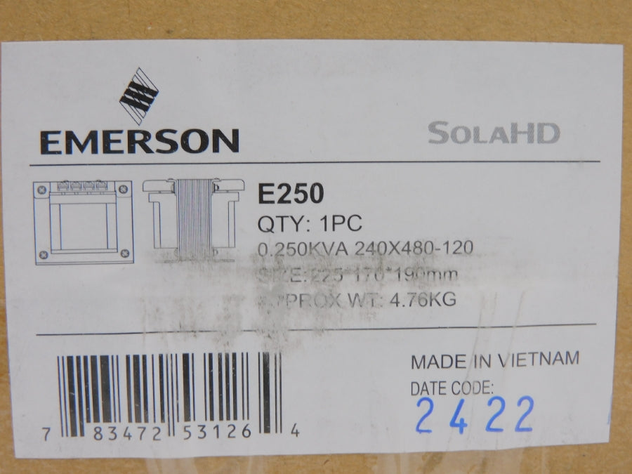 EMERSON E250 240/480V NSFS