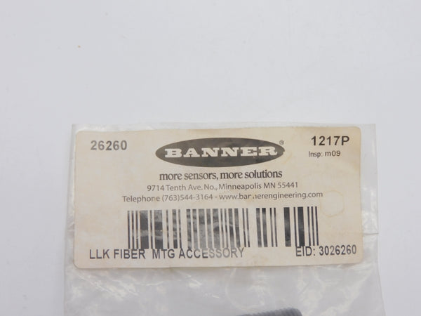 BANNER ENGINEERING LLK 26260 NSMP