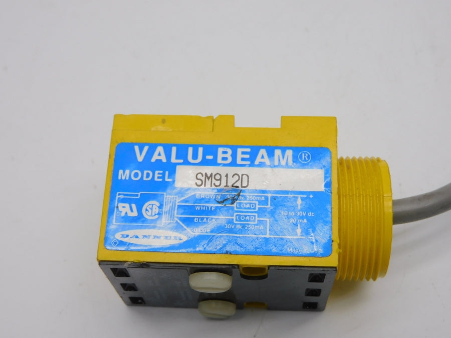 BANNER ENGINEERING SM912DW/30 10-30VDC NSNP