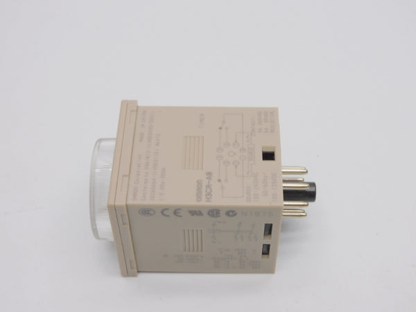 OMRON H3CR-A8 100-240VAC 5A 0.05S-300H NSNP