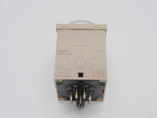 OMRON H3CR-A8 100-240VAC 5A 0.05S-300H NSNP
