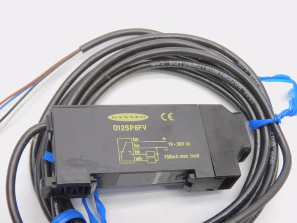 BANNER ENGINEERING D12SP6FV 10-30VDC NSNP