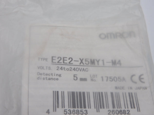 OMRON E2E2-X5MY1-M4 24-240VAC 5MM NSMP