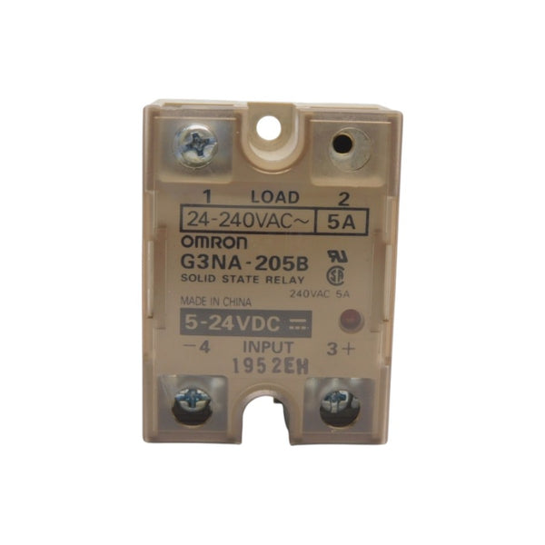 OMRON G3NA-205B 24-240VAC (5-24VDC) 5A UNMP