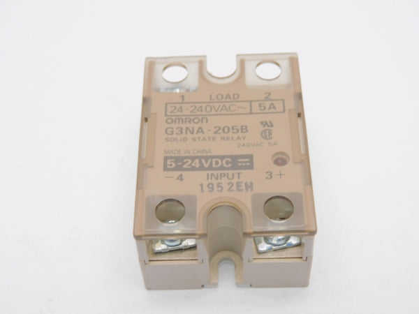 OMRON G3NA-205B 24-240VAC (5-24VDC) 5A UNMP