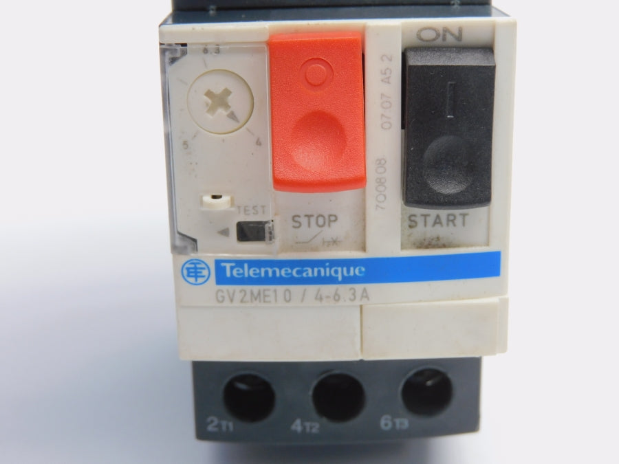 TELEMECANIQUE GV2ME10 690V 4-6.3A UNMP