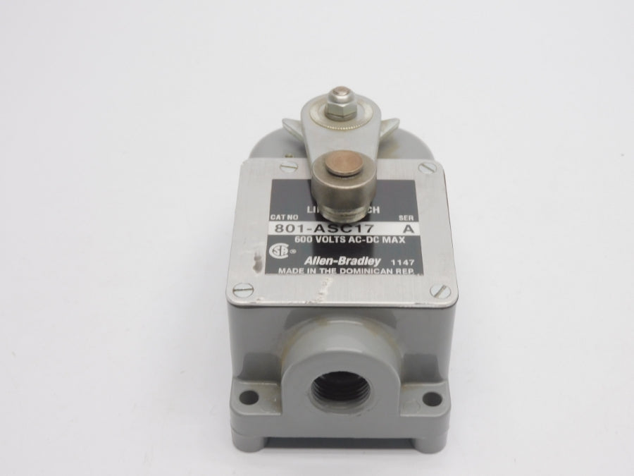 ALLEN BRADLEY 801-ASC17 SER. A 600V NSNP