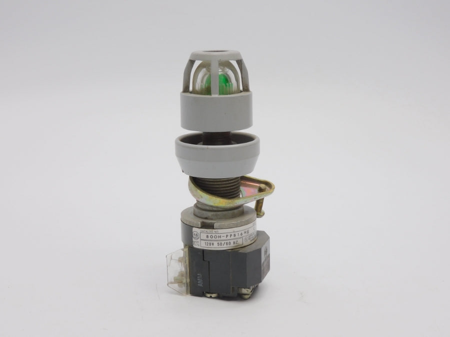 ALLEN BRADLEY 800H-PPB16G SER. C 120V UNMP