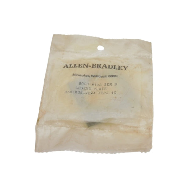 ALLEN BRADLEY 800H-W122 SER. B NSMP