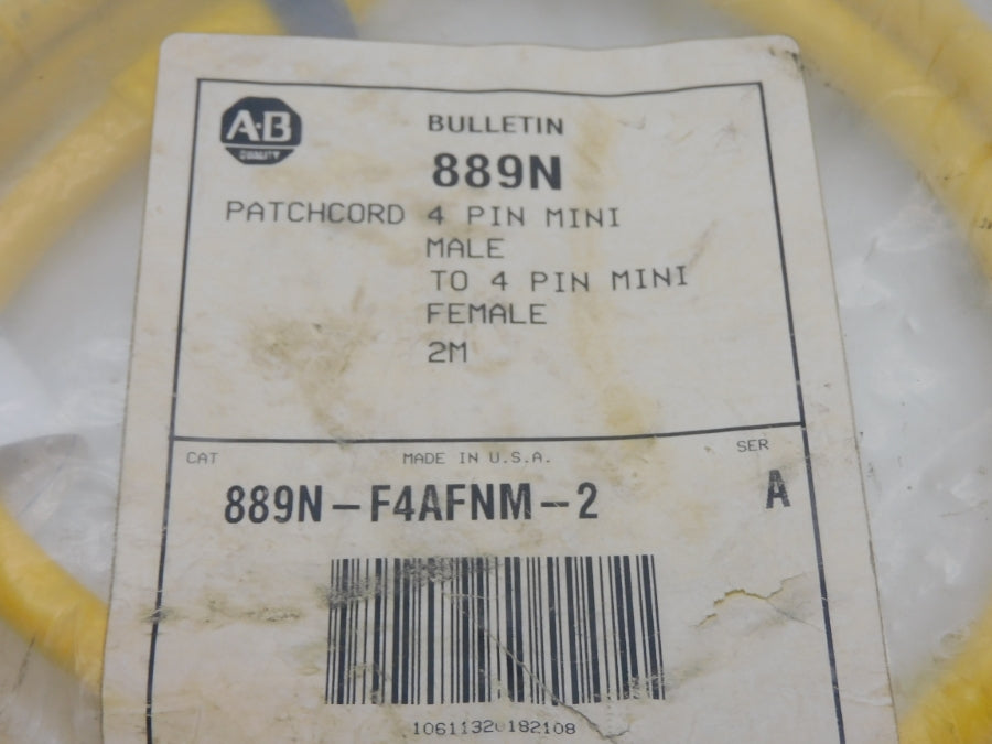 ALLEN BRADLEY 889N-F4AFNM-2 SER. A 600V 10A NSMP