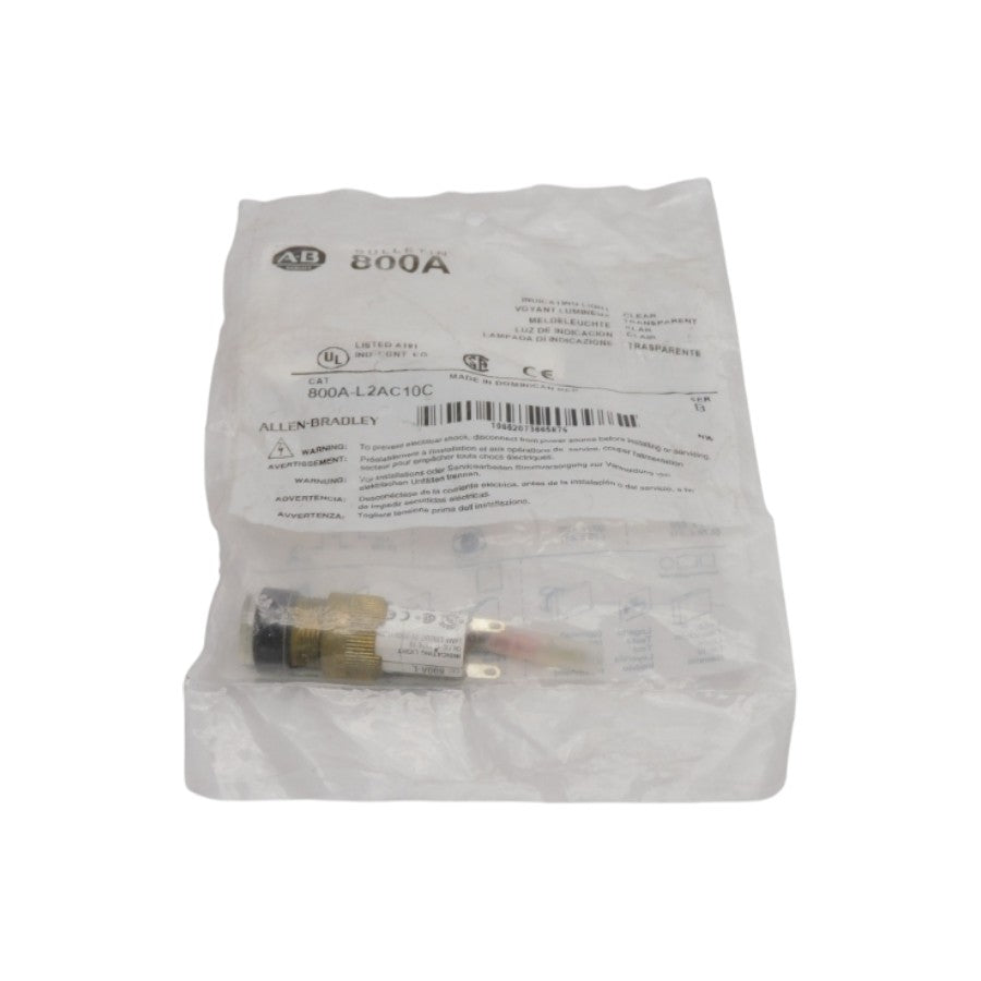 ALLEN BRADLEY 800A-L2AC10C SER. B 24-250V NSMP