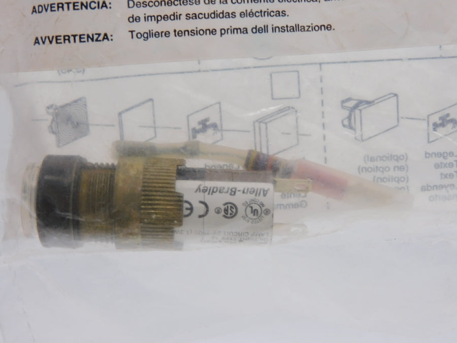 ALLEN BRADLEY 800A-L2AC10C SER. B 24-250V NSMP