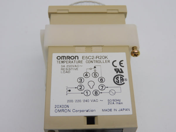 OMRON E5C2-R20K 250VAC 3A NSNP