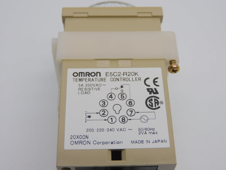 OMRON E5C2-R20K 250VAC 3A NSNP