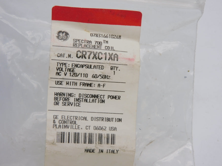 GENERAL ELECTRIC CR7XC1XA 110/120VAC NSMP