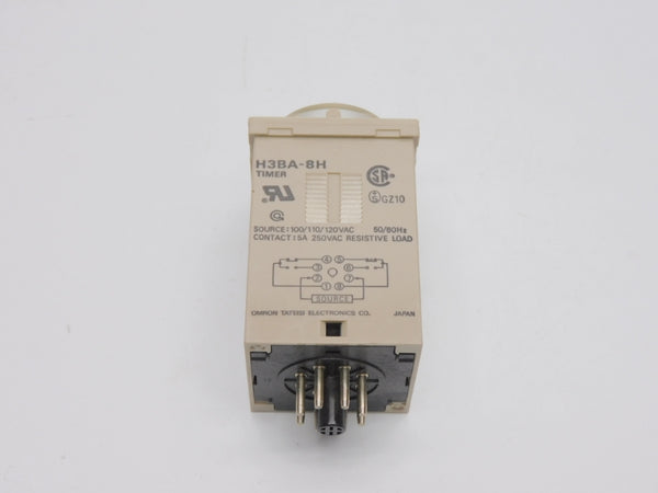 OMRON H3BA-8H 100/110/120VAC 5A NSNP