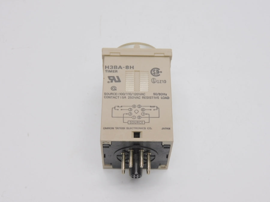 OMRON H3BA-8H 100/110/120VAC 5A NSNP