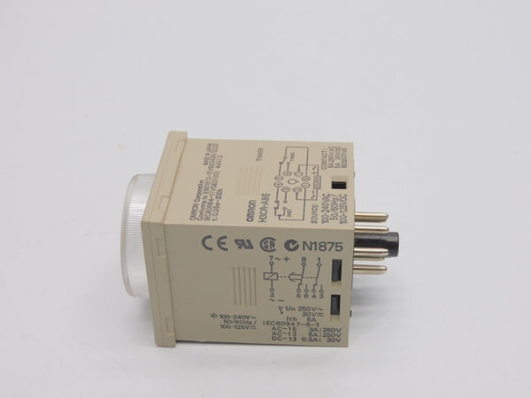OMRON H3CR-A8E 100-240VAC 5A 0.05S-300H NSNP