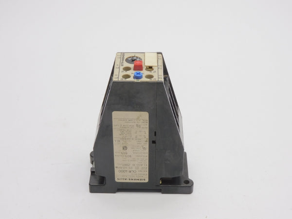 SIEMENS OLR4000 660V 25-40A UNMP