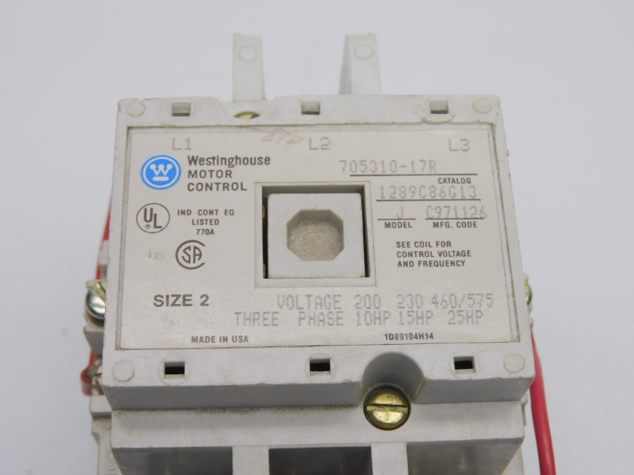 WESTINGHOUSE 705310-17R 110/120V UNMP