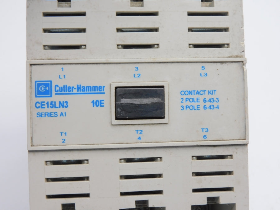 CUTLER HAMMER CE15LN3A77 SER. A1 110/120V 100A UNMP