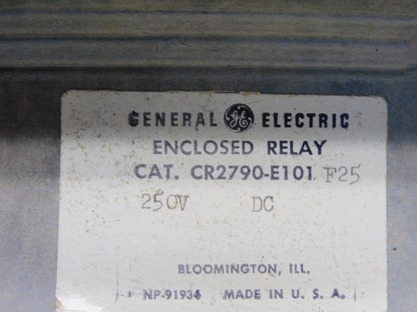 GENERAL ELECTRIC CR2790-E101 250VDC UNMP