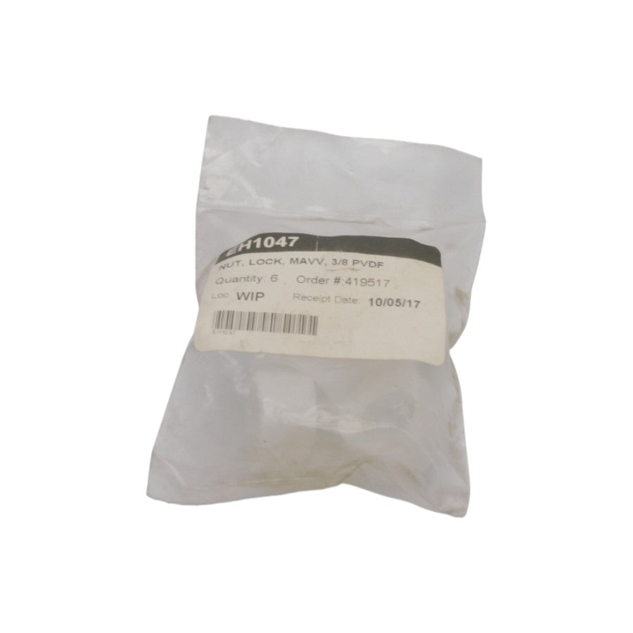 LOCK NUT EH1047 3/8" (PKG OF 6) NSMP