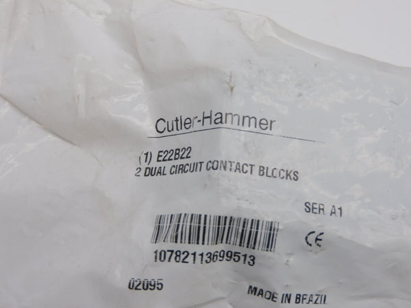 CUTLER HAMMER E22B22 SER. A1 NSMP