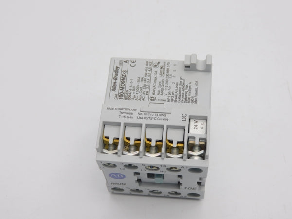 ALLEN BRADLEY 100-M09NZ2431 SER. A 24VDC 20A NSNP