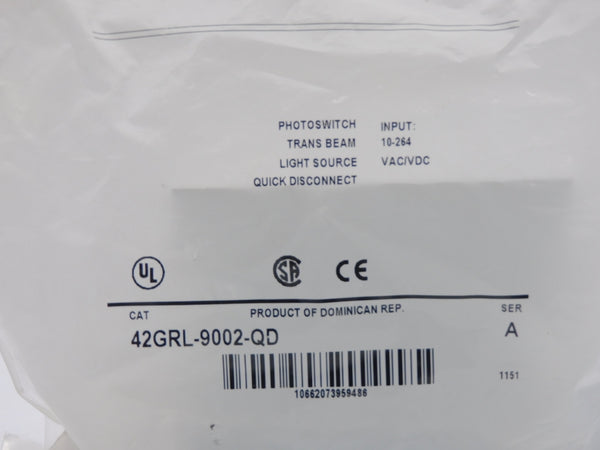 ALLEN BRADLEY 42GRL-9002-QD SER. A 10-264VAC/DC NSMP