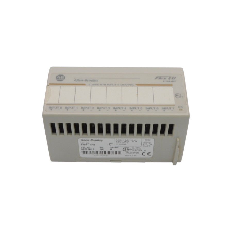 ALLEN BRADLEY 1794-IR8 SER. A F/W H REV. E01 24VDC NSNP