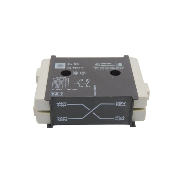 AUXILIARY CONTACT VZ7 660V 12A NSNP