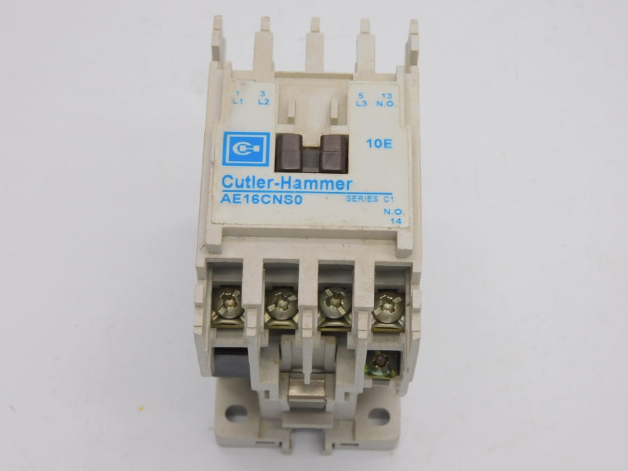CUTLER HAMMER AE16CNS0AC SER. C1 110/120V 12A (AS PICTURED) UNMP