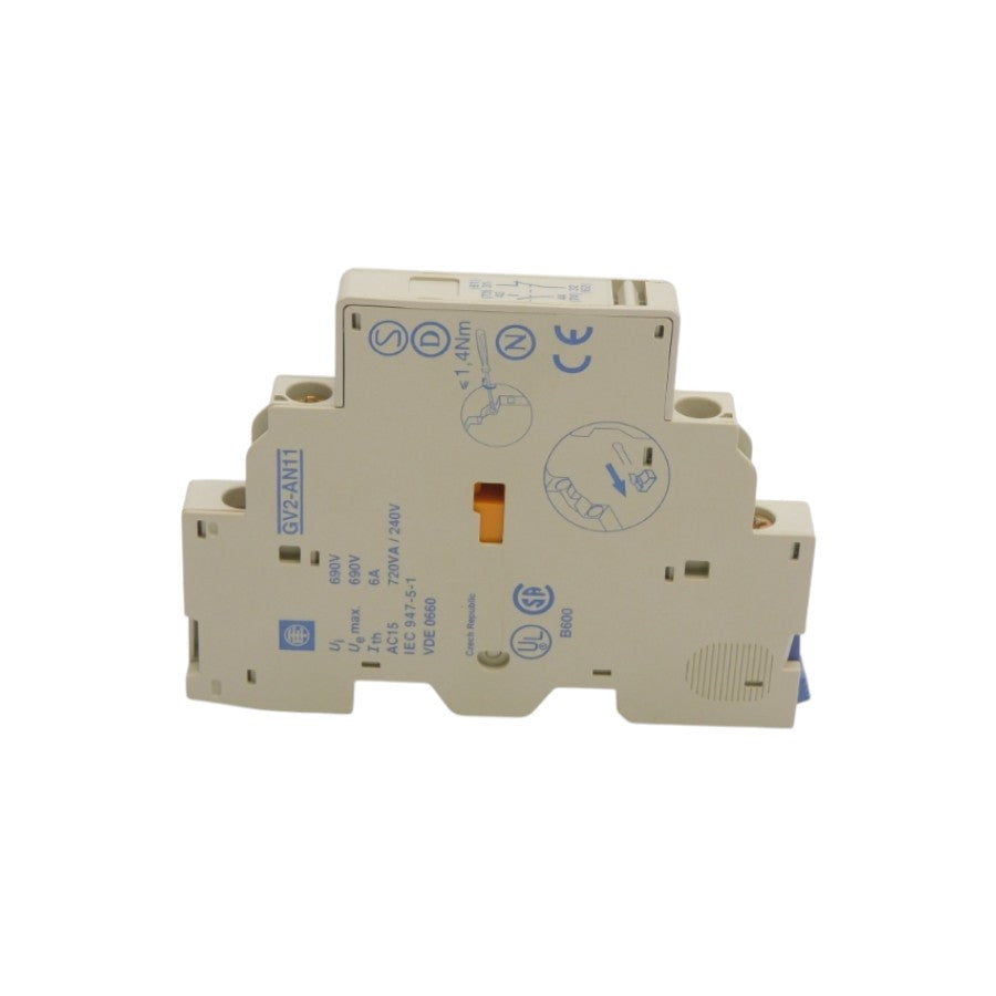 AUXILIARY CONTACT GV2-AN11 690V 6A NSNP