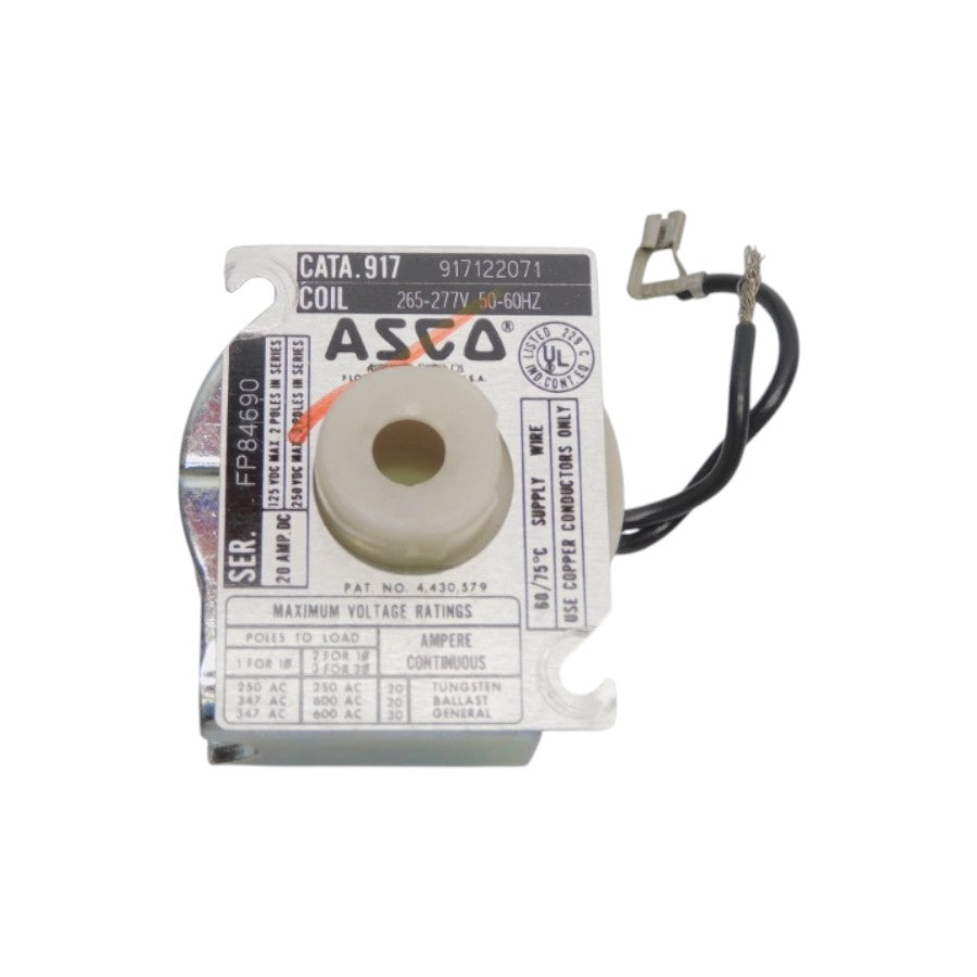 ASCO 917122071 265-277V 20A UNMP