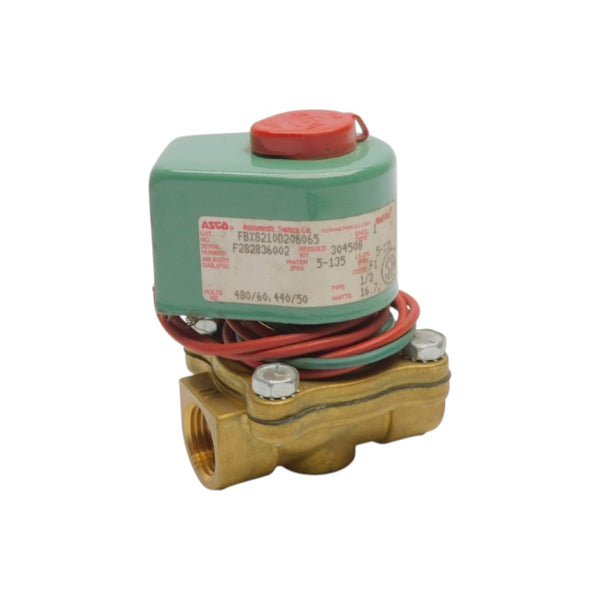 ASCO FBX8210D206065 440/480V 5-135PSI 1/2" NSNP