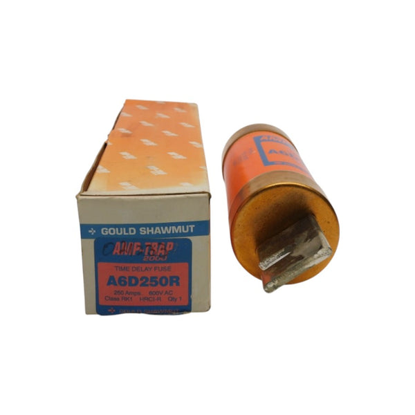 GOULD SHAWMUT A6D250R 600VAC 250A (AS PICTURED) NSMP