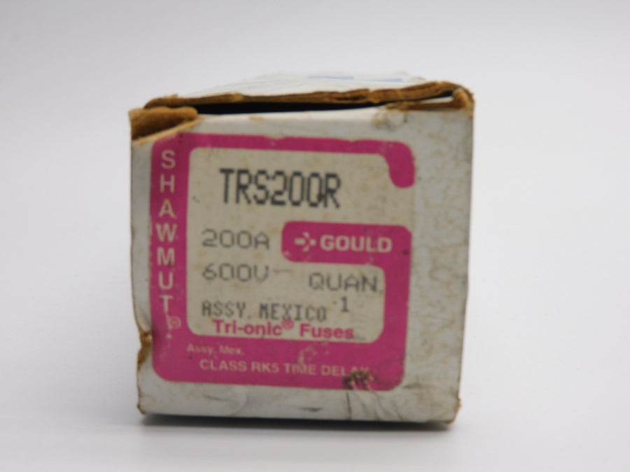 GOULD SHAWMUT TRS200R 600V 200A (AS PICTURED) NSMP