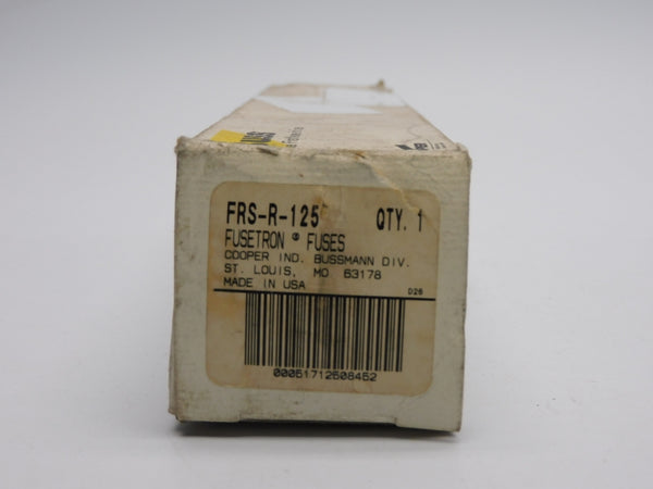 COOPER BUSSMANN FRS-R-125 600V 125A (BLACK) NSMP