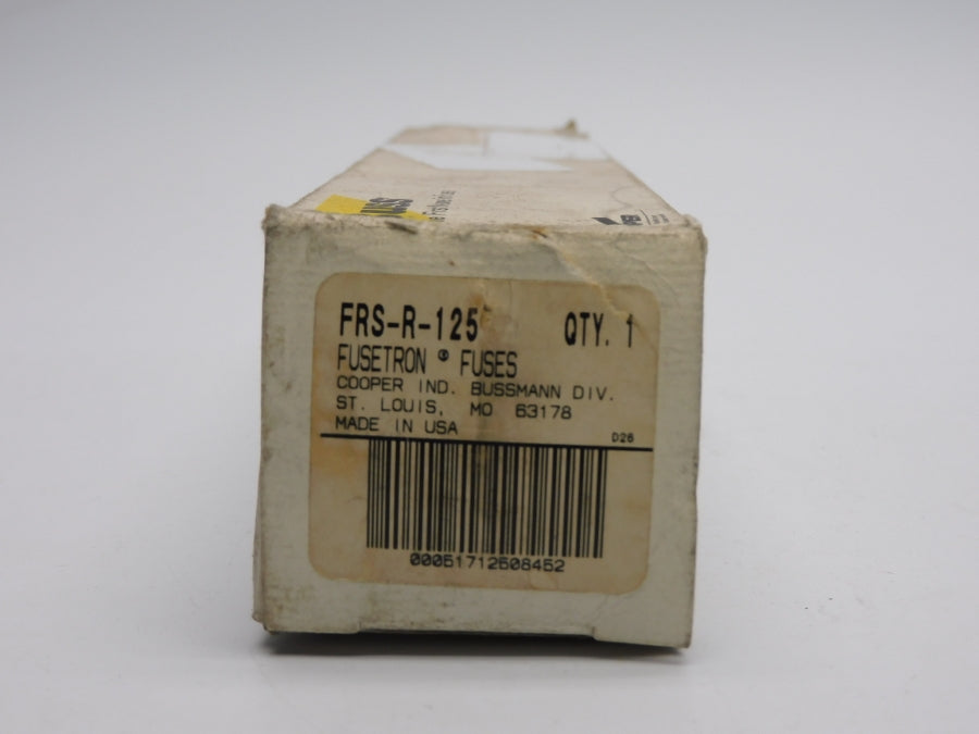 COOPER BUSSMANN FRS-R-125 600V 125A (BLACK) NSMP