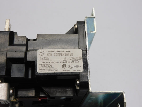 WESTINGHOUSE AN33A 600VAC NSNP