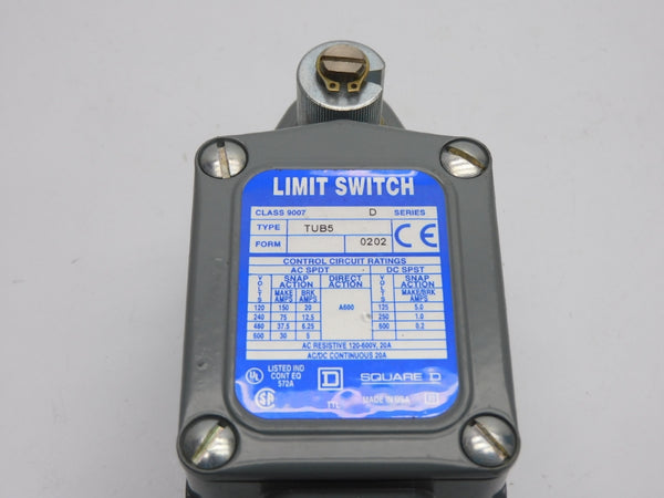 SQUARE D 9007TUB5 SER. D 600V 20A NSNP