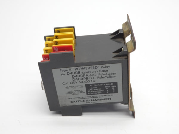 CUTLER HAMMER D40RB SER. A2 120V 10A UNMP