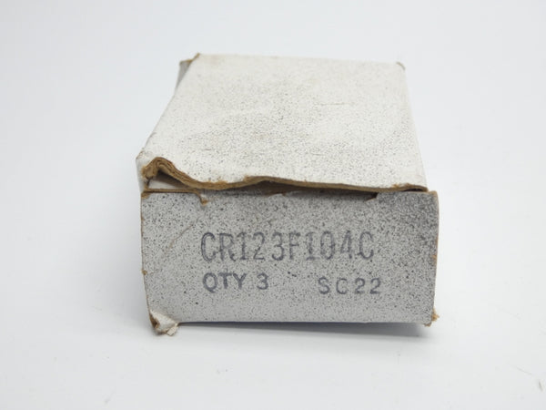 HEATER CR123F104C (PKG OF 3) NSMP